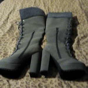 Knee high winter Boots